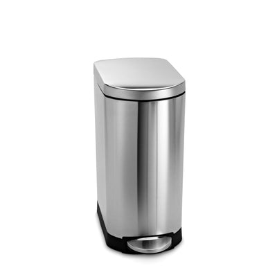 simplehuman 30L slim pedal bin 