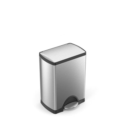 simplehuman 30L classic rectangular pedal bin 