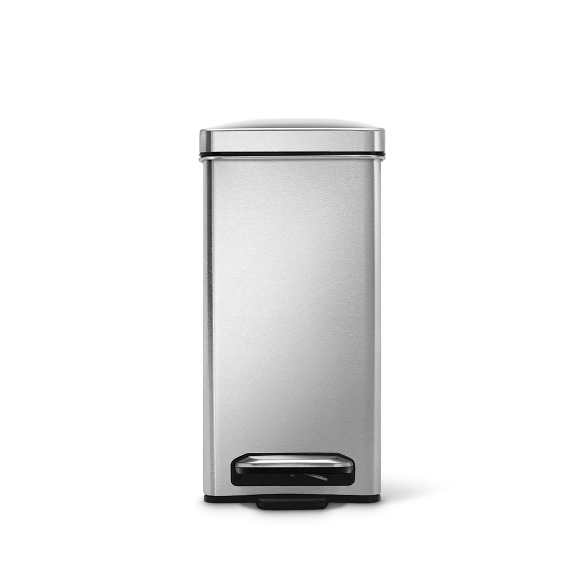 10L profile stainless steel pedal bin