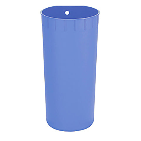 30L blue plastic bucket 