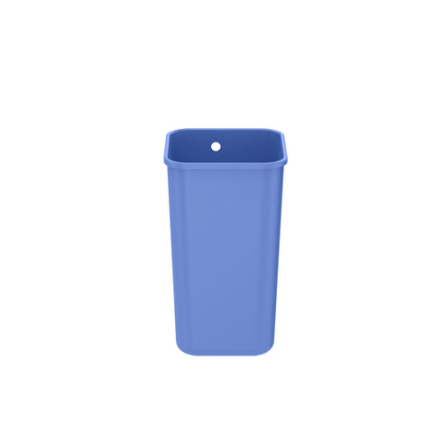 20L blue plastic recycling bucket 